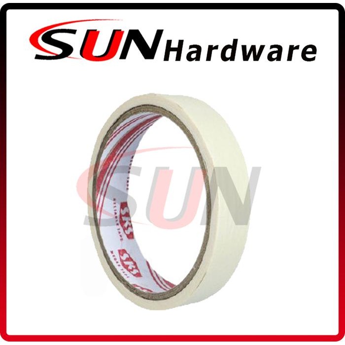 

[BERGARANSI] Harga Promo Lakban Kertas 1 " Inch SKS Isolasi Masking Tape Berkualitas Paling Dicari