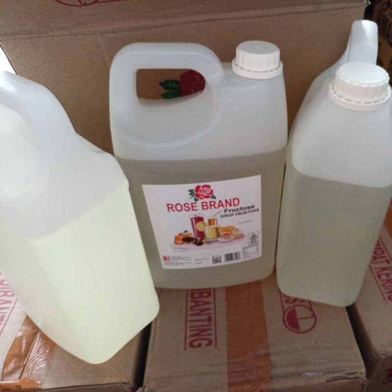 

Gula cair rose brand 5 kg/fructose 5 liter pengiriman khusus gojek