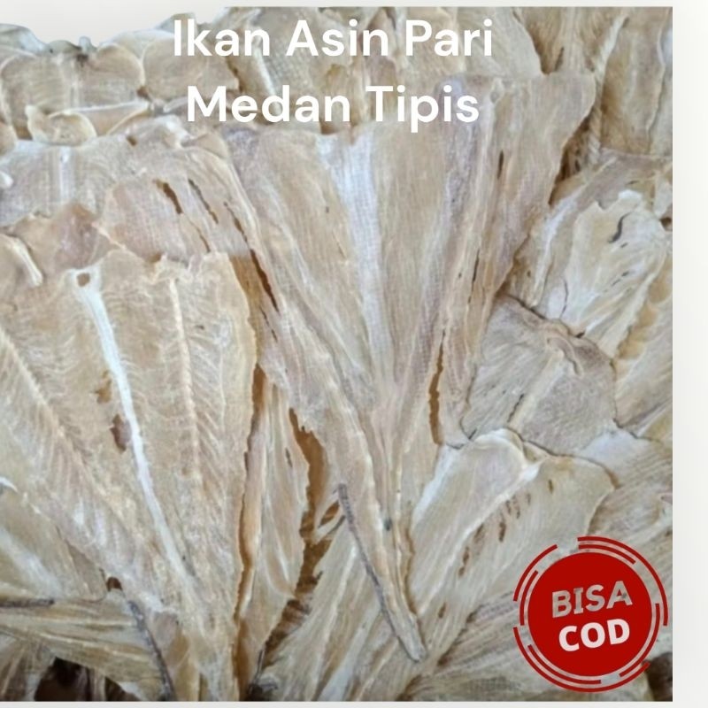 

Ikan Pari Asin Medan Super Kering Tipis 250gr-500gr