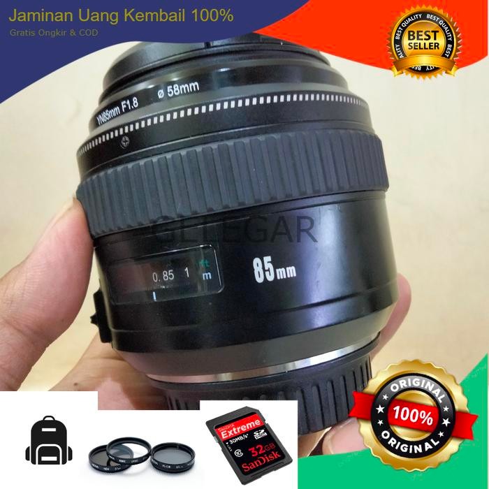 lensa yungnuo 85mm for Canon