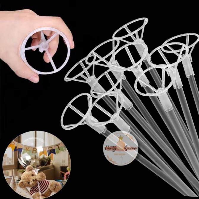 Stick and Cup Bening Balon PVC / Stick Cup Balon PVC Bening Besar
