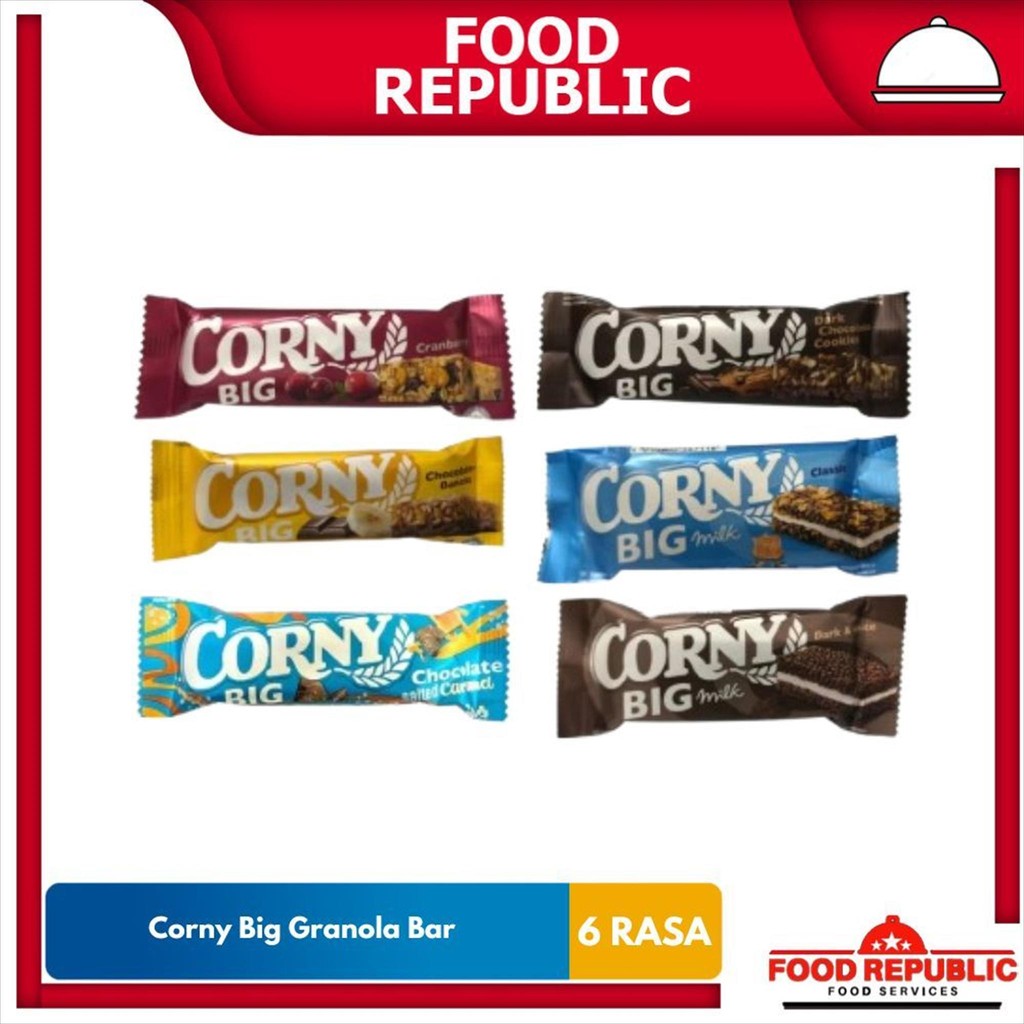 

Corny Big Granola Bar / Snack Gandum - Cemilan Sehat & Praktis 50 gr