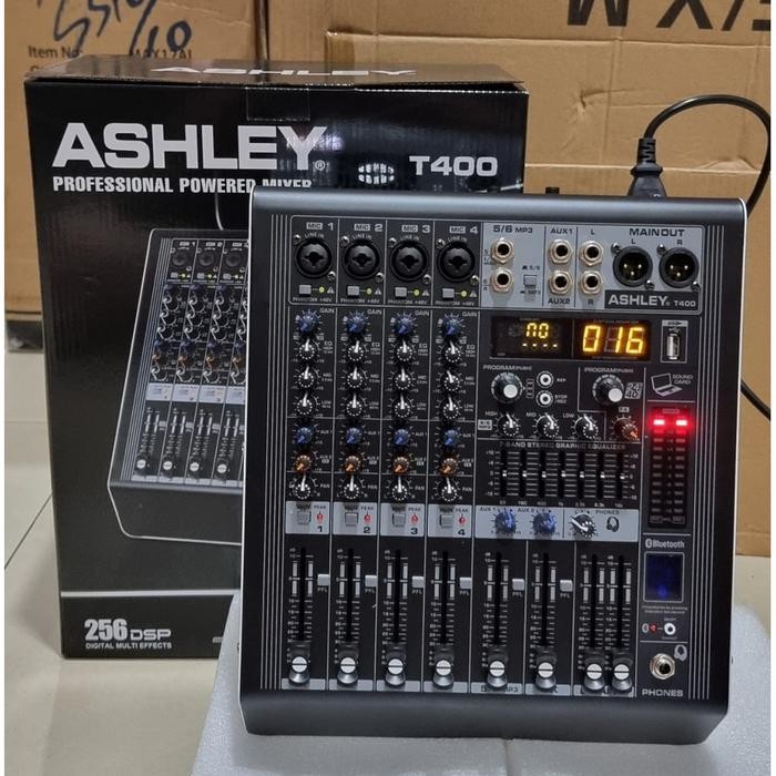 Power Mixer ASHLEY T400 Original Ashley T 400 Power Mixer Ashley 4 Channel