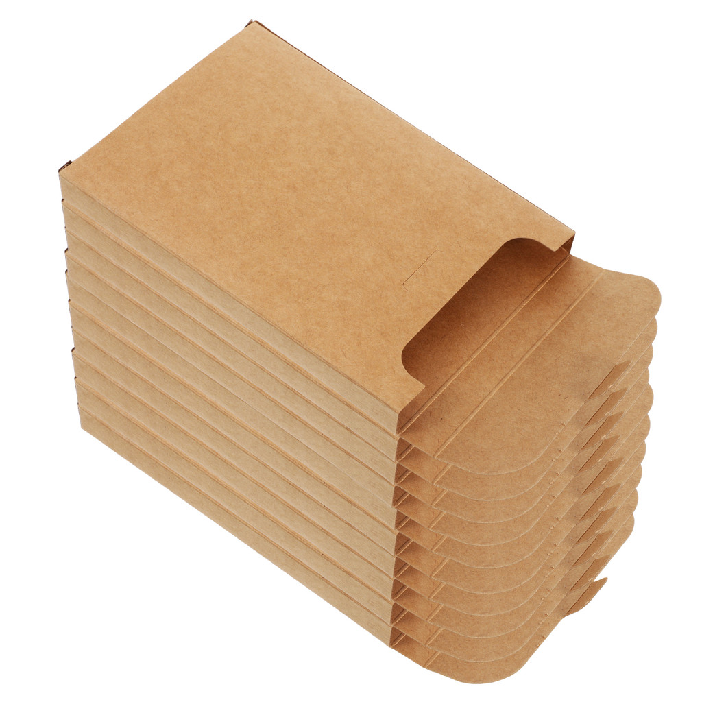 

20 Pcs Greeting Card Boxes Kraft Paper Packaging Sturdy Ideal Gifts Birthdays Holidays Anniversaries Postcards Small Business