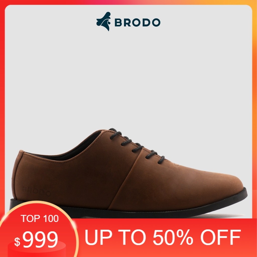 BRODO - Sepatu Signore Low Dark Choco BSSEPATU ORIGINAL 100% MURAH