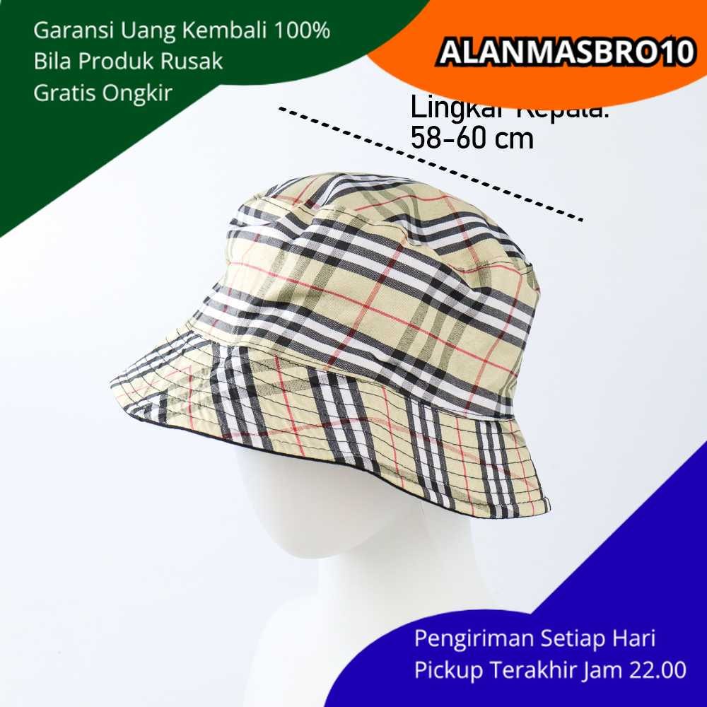 AM10 Topi Bucket Hat Koboi Wanita Korea Style Kece Keren Lucu Outdoor Kekinian Premium Korea Origina