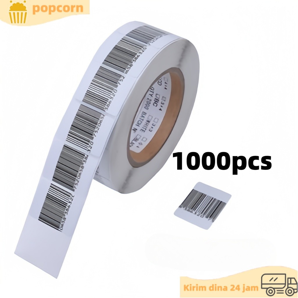 

1000 PCS RF Label 8.2MHZ Anti Pencurian Label Alarm 40×40MM