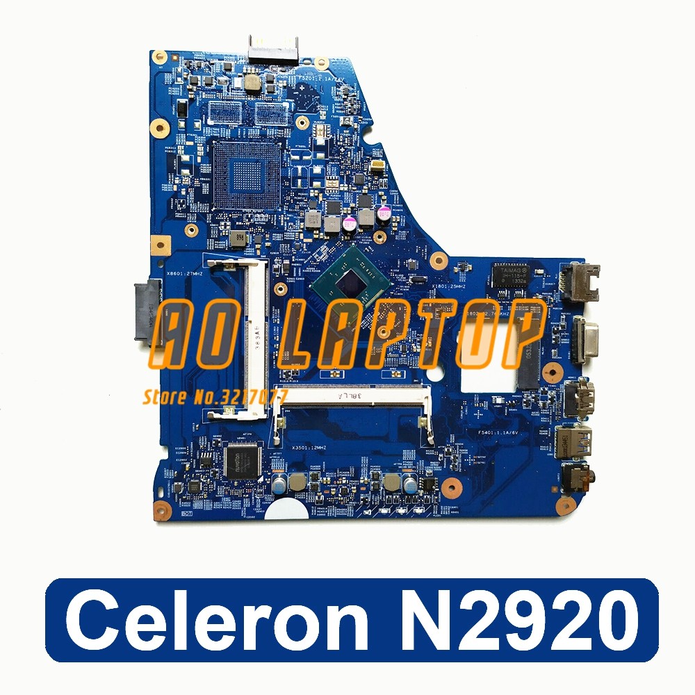 For Acer Aspire E1-410 Notebook Mainboard 14"  Intel Celeron N2920 DDR3L 48.4OC10.01M Laptop PC Moth
