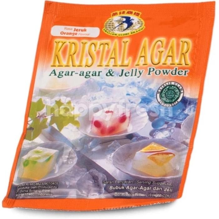 Kristal SwallowAgar Puding Orange - 1 Sachet