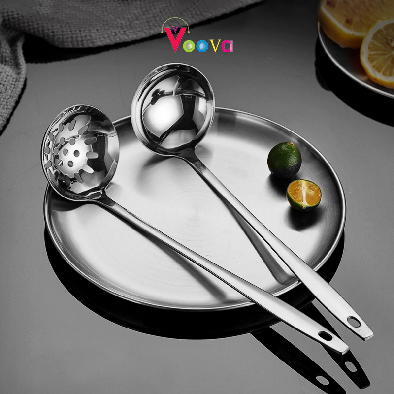 VOOVA Irus/ Sendok Sayur/ Sendok Sayur Berlubang/ Sendok Sayur Stainless Steel/ Centong 304 Stainles