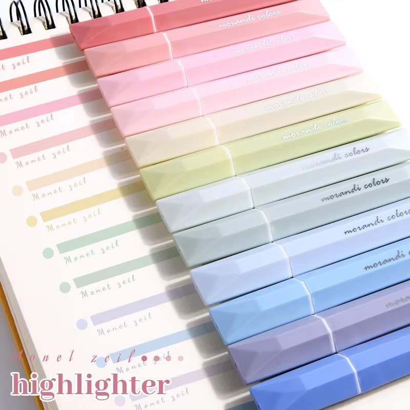 

4Pcs/set Pastel Gradient Highlighter Pen Marker Pens Drawing Highlighters Fluorescent Pen Cute Stationery School Supplies