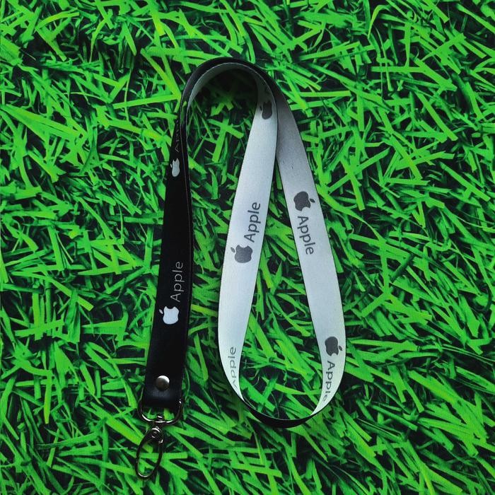 

Promo Lanyard Printing Gantungan ID Card Apple