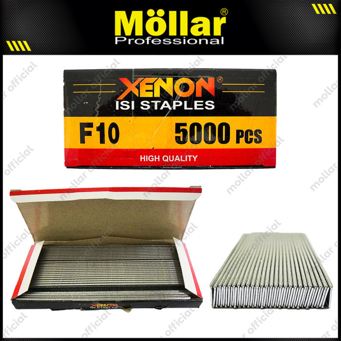 

XENON F10 REFILL STAPLES PAKU TEMBAK – ISI 5000 PCS UNTUK MESIN TEMBAK STAPLER | NEXTOOLS
