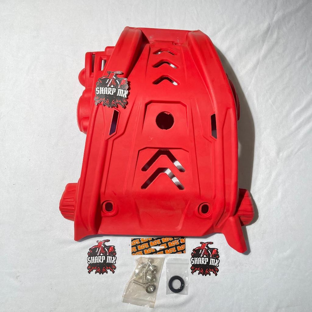 Engine Guard Skid Plate Pelindung mesin Tutup Mesin Honda CRF 250 CRF250L 2021-2024 - Hitam