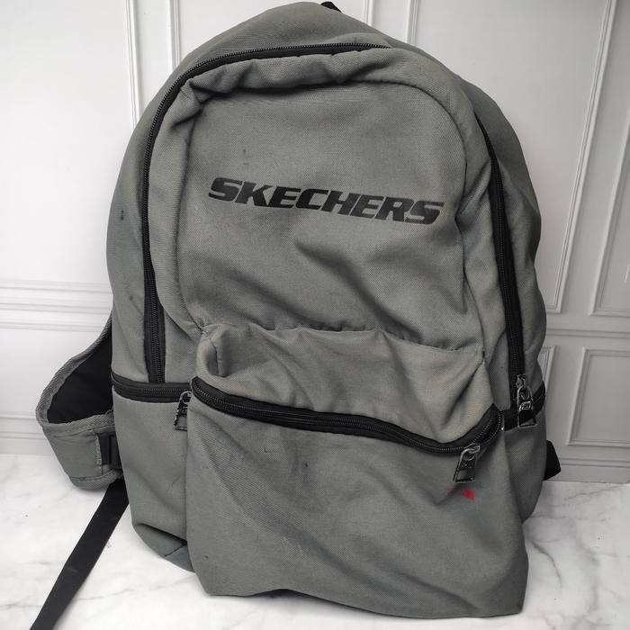 Tas Punggung Skechers Original Abu