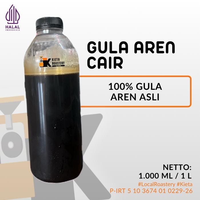 

promo Gula Aren Cair 1000ml untuk campuran kopi susu terlaris