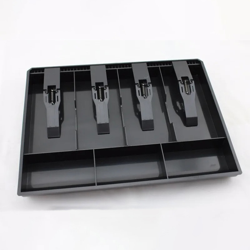 ASTARA - Laci Kasir 4 / 5 Sekat Plastik Coin Cash Drawer Tray Tempat Penylmpanan Cash Kasir Money