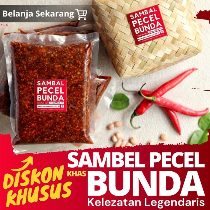 

Bumbu Pecel Bunda Khas Mbak Pri Original - 1 Pack, Extra Pedas