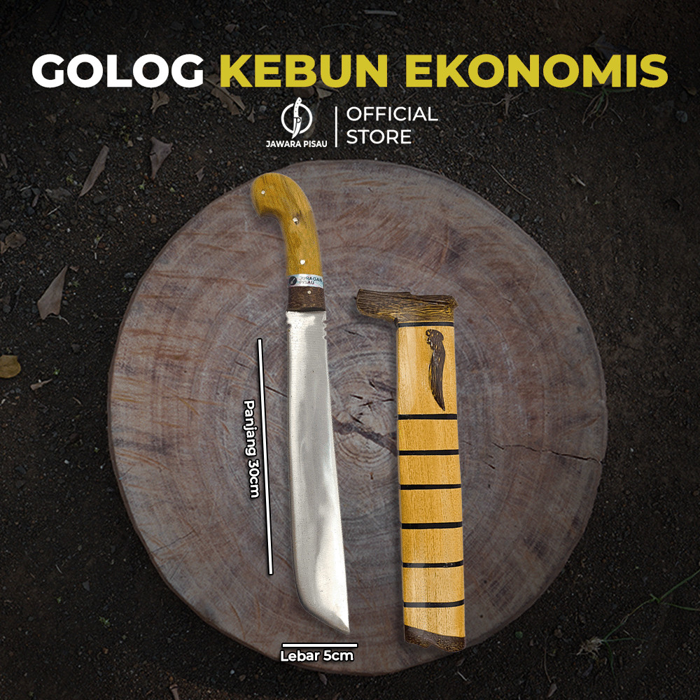 Jawara Pisau - Golok Kebun Baja Multifungsi khas Ciwidey