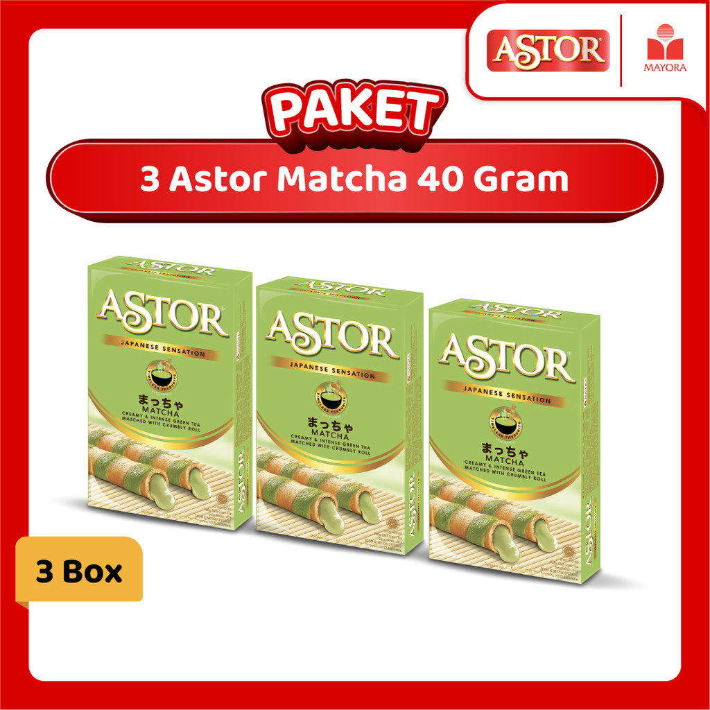 

Paket 3 Astor Matcha 40 Gram
