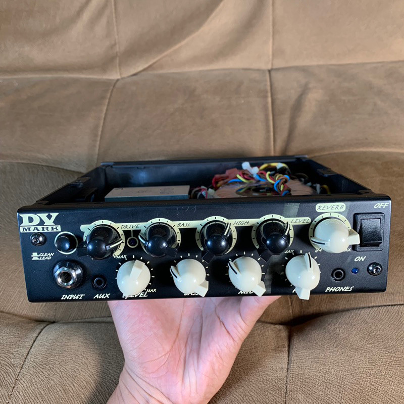 power ampli dv mark micro 50 ii italy head amp original