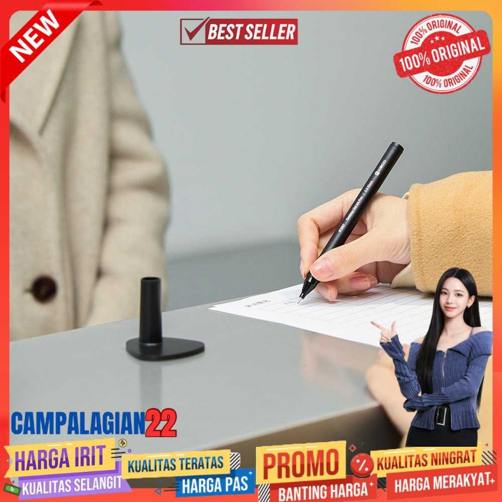 

Kaco JUMBO Pulpen Gel 0.5mm Desktop Quick Dry Black Ink 1 PCS - K1057