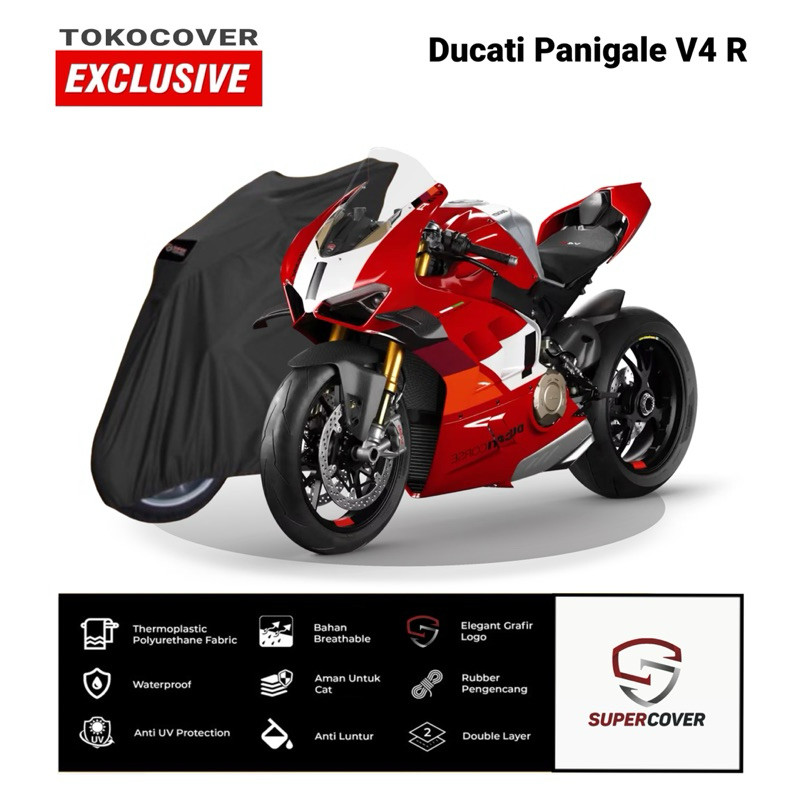 Body Cover Motor Sarung Motor Ducati Panigale V4R