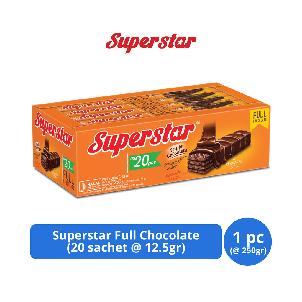 

Superstar Full Chocolate 20s @ 12,5gr