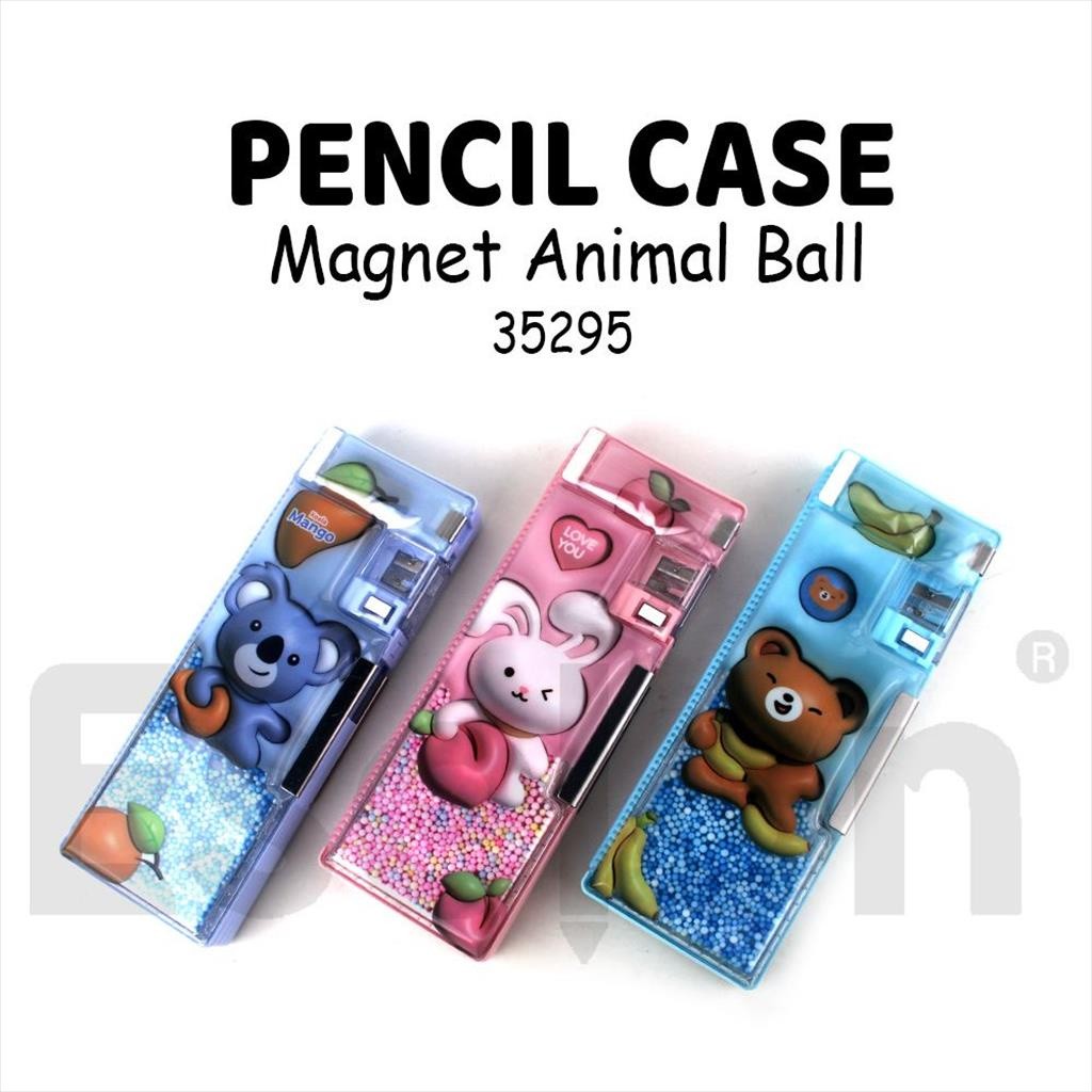 Kotak Pensil Magnet ANIMALBALL XIAOLINGJING 35295 / Tempat Pensil