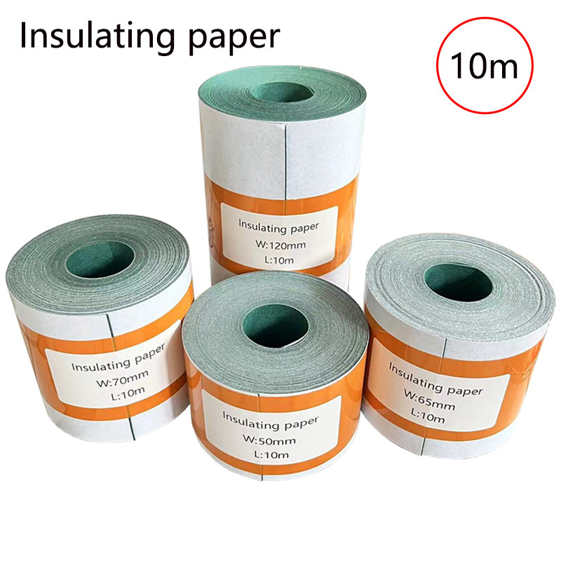 

10m Insulation Paper Fish Paper 18650/21700/26650/32650 Battery Cell Insulating Glue Electrode Insulated Pads Barley Paper