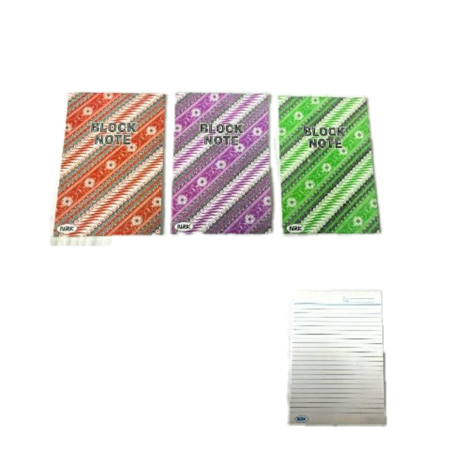 

[SDW] pekanbaru/BLOCK NOTE BATIK NARIKO/ORISTA