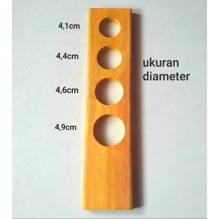 Plong alat ukur telur ayam & bebek