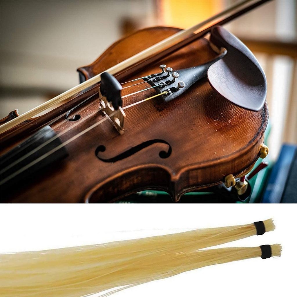 Bow Hair / Hair bow  / Hair Bow Violin rambut untuk Violin Rambut Kuda Asli