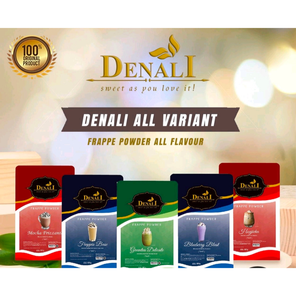 

Denali Powder All Variant - Bubuk minuman Denali