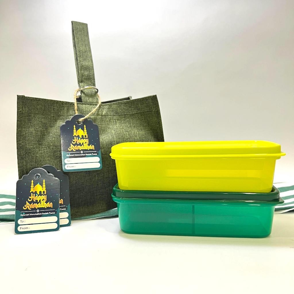 

HAMPERS LEBARAN SOUVENIR LUNCH BOX SET ISI 2 KOTAK MAKAN JEPANG KONTAINER IDUL FITRI