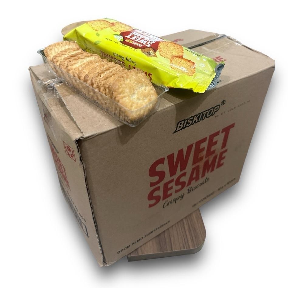 

Sweet SESAME BISKITOP 1 karton isi 40 picis