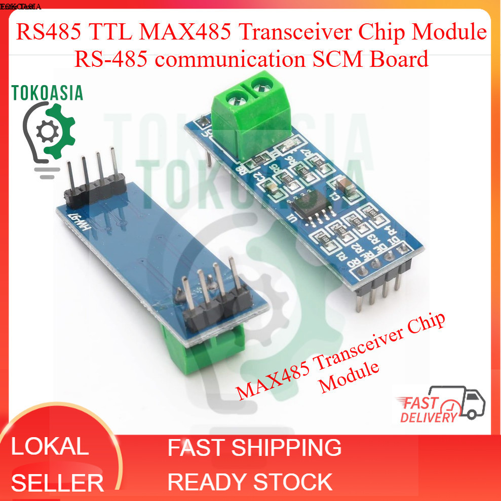 RS485 TTL MAX485 Transceiver Chip Module RS-485 communication SCM Board