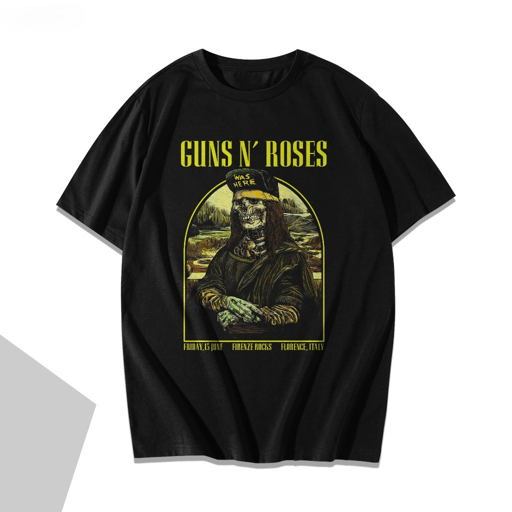 Kaos Band Guns N Roses MONALISA Pria Wanita Baju Tshirt Distro