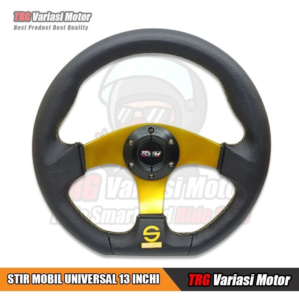 Stir Mobil Racing 13 Inch Stir Mobil Variasi 14 Inchi Universal
