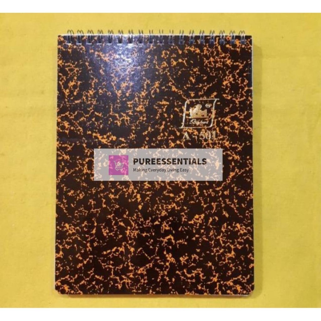 

[1 PC] Notes Spiral Standard A-501 / Notepad Ring Bergaris Biasa Ukuran A5 Besar