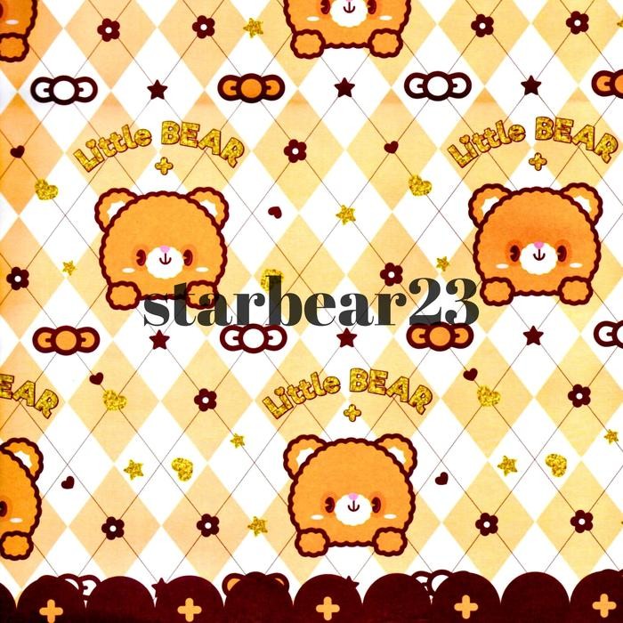 

TERBARU!! Kertas kado Jumbo Meow Bear Sansanwawa - 5