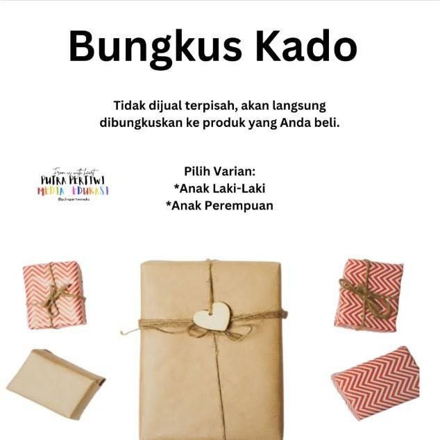 

TERBARU!! Jasa Bungkus Kado / Gift Wrapping Kertas Kado / Bungkus Kado / Gift Wrapping - Anak Laki-laki