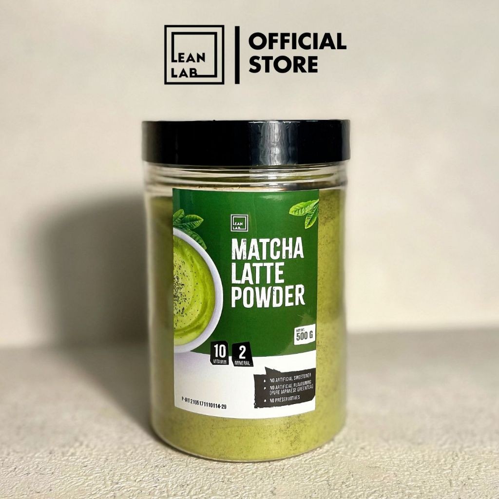 

Leanlab Bubuk Minuman Matcha Latte Premium Drink Powder 500g