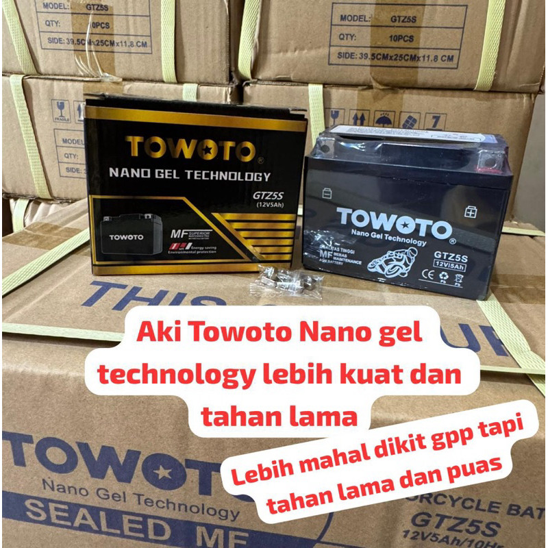 YONA.ID aki battery motor Towoto FULL KERING GTZ5S beat fi beat pop supra125 supra125fi revo absolut