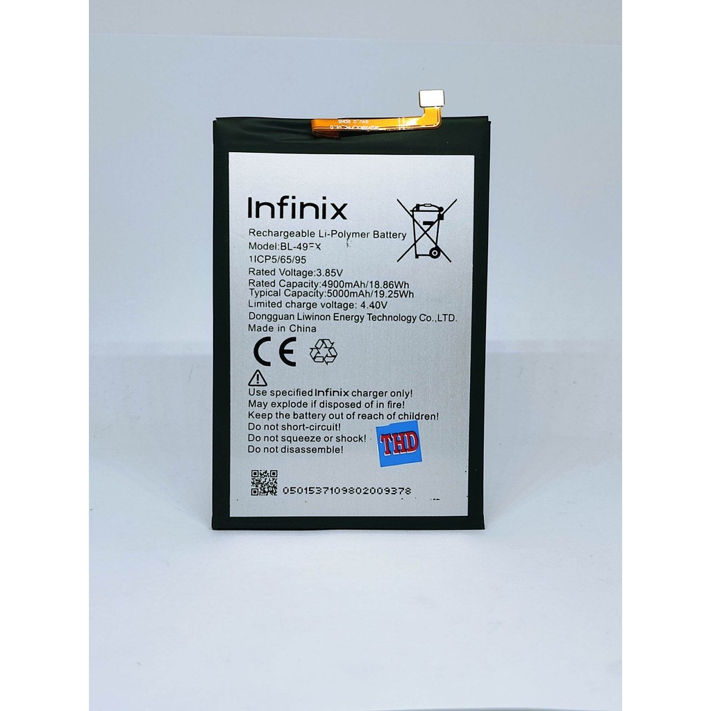 BATERAI BATRE INFINIX SMART 5 X657 BL49FX BL-49FX ORI