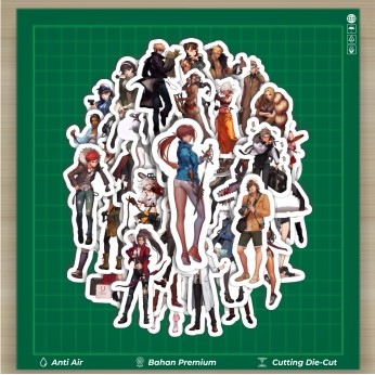 

HOT 50 PCS STIKER Stiker Game Series Black Survival Character Mix 1 Stiker Fashion Cars Decal Dingin Kartu Album Custom Vinyl Anti Air- Sticker Aesthetic Buku Journal Koper Casing HP Tablet Laptop Helm Motor Botol Minum