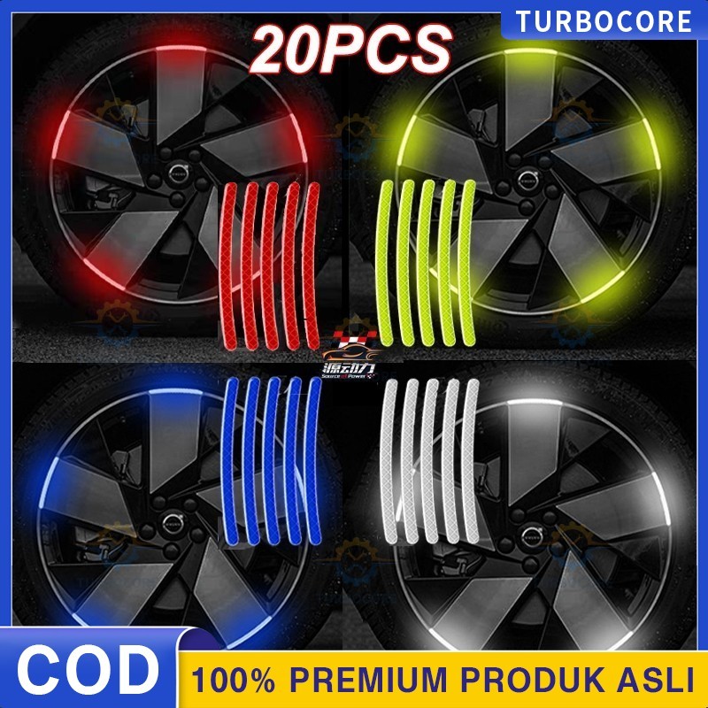 Stiker Mobil Stiker Motor 20pcs Stiker Reflektor Select Mobil Motor Sticker Reflektor