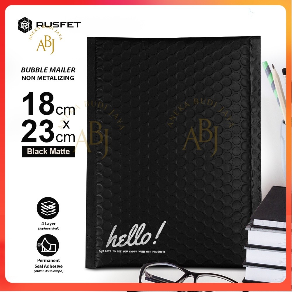 

Amplop Bubble Mailer Black 18x23 - Bubble Mailer Packing Murah Satuan -