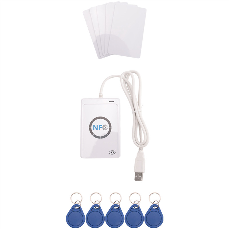 

A92Z NFC Reader ACR122U USB Contactless Smart IC Card Writer And Reader Smart RFID Copier Duplicator UID Changeable Tag Card