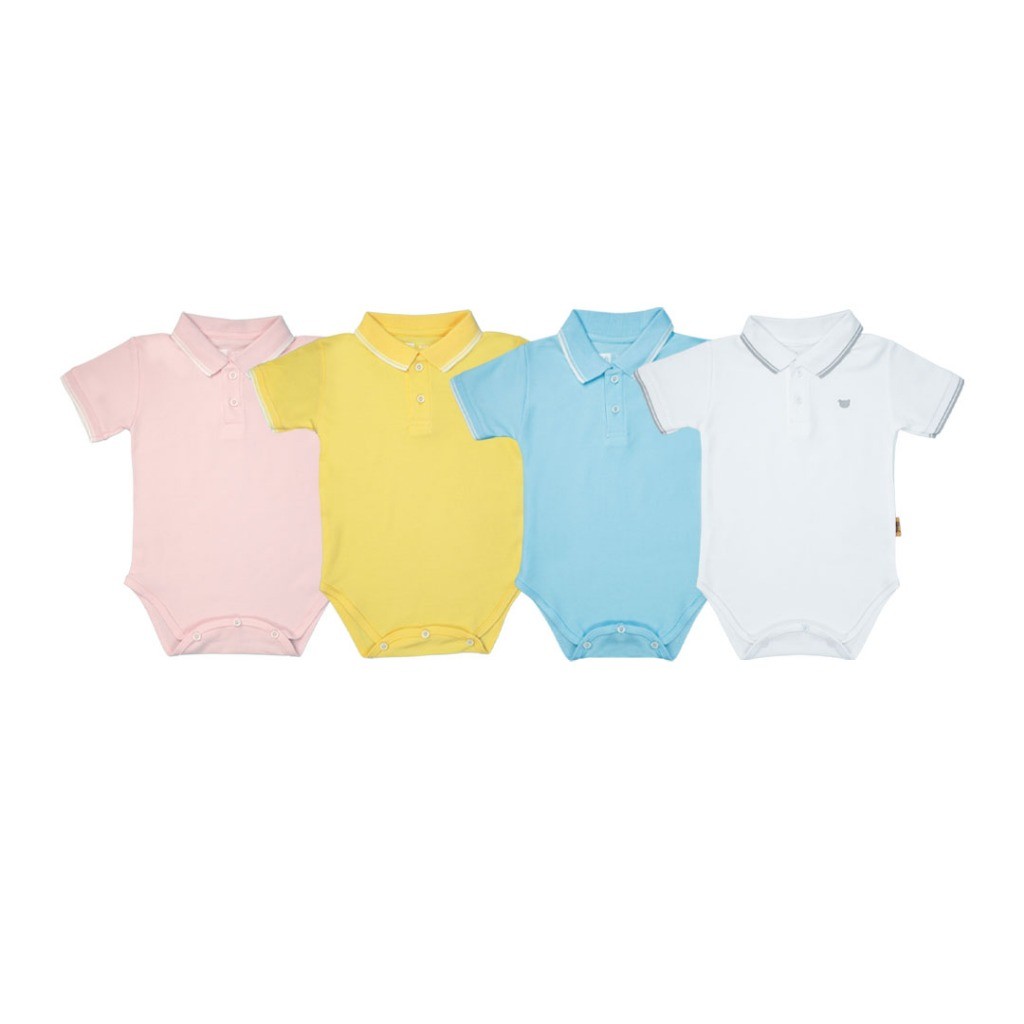 Fluffy Baby Wear Polo Shirt Jumper - Fluffy Denim Original